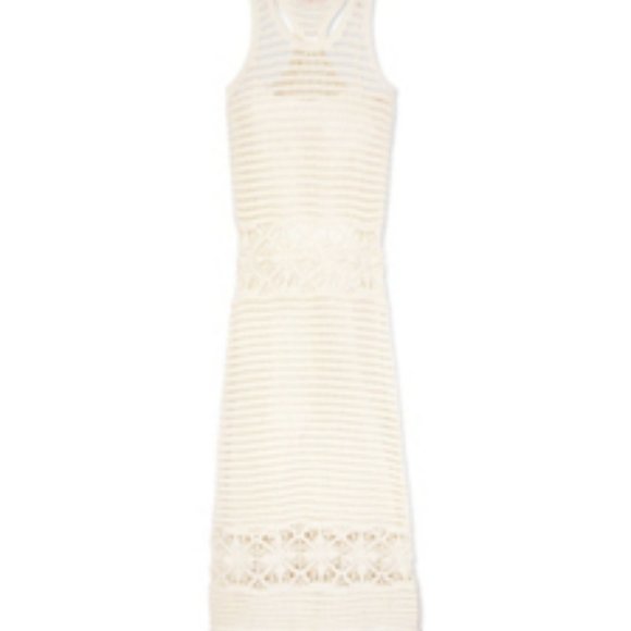 NWT Tory Burch Nerano Crochet Knit Tank Dress - Picture 6 of 8